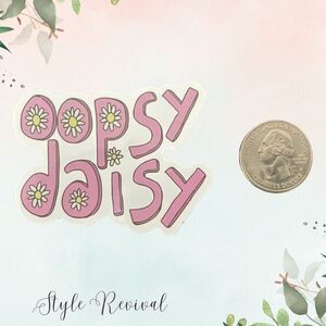 🎉 10/$10 Stickers - Adorable Daisy - Waterproof Reusable Sticker Slogan Decals